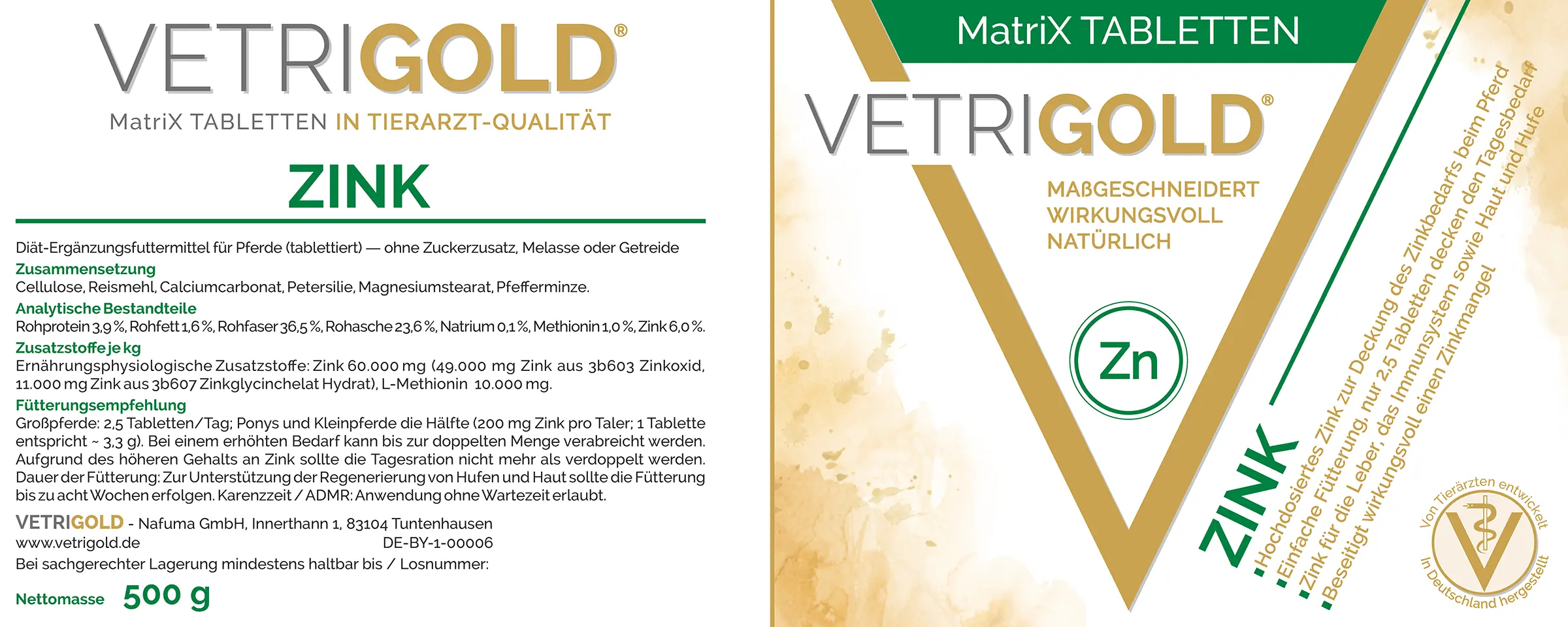 VETRIGOLD® MatriX ZINK VETRIGOLD® MatriX ZINK