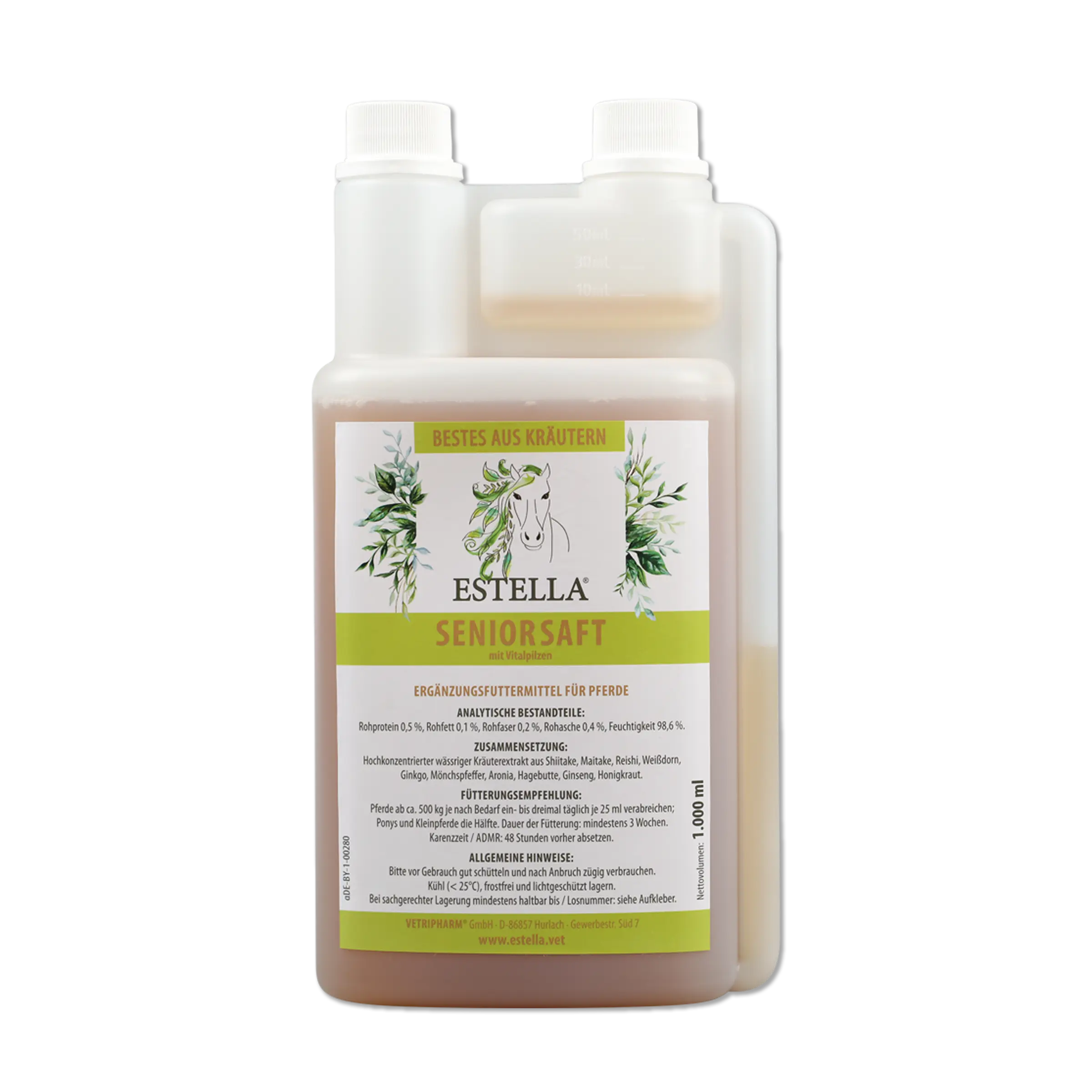 SENIORSAFT von ESTELLA (mit Vitalpilzen) SENIORSAFT von ESTELLA (mit Vitalpilzen)