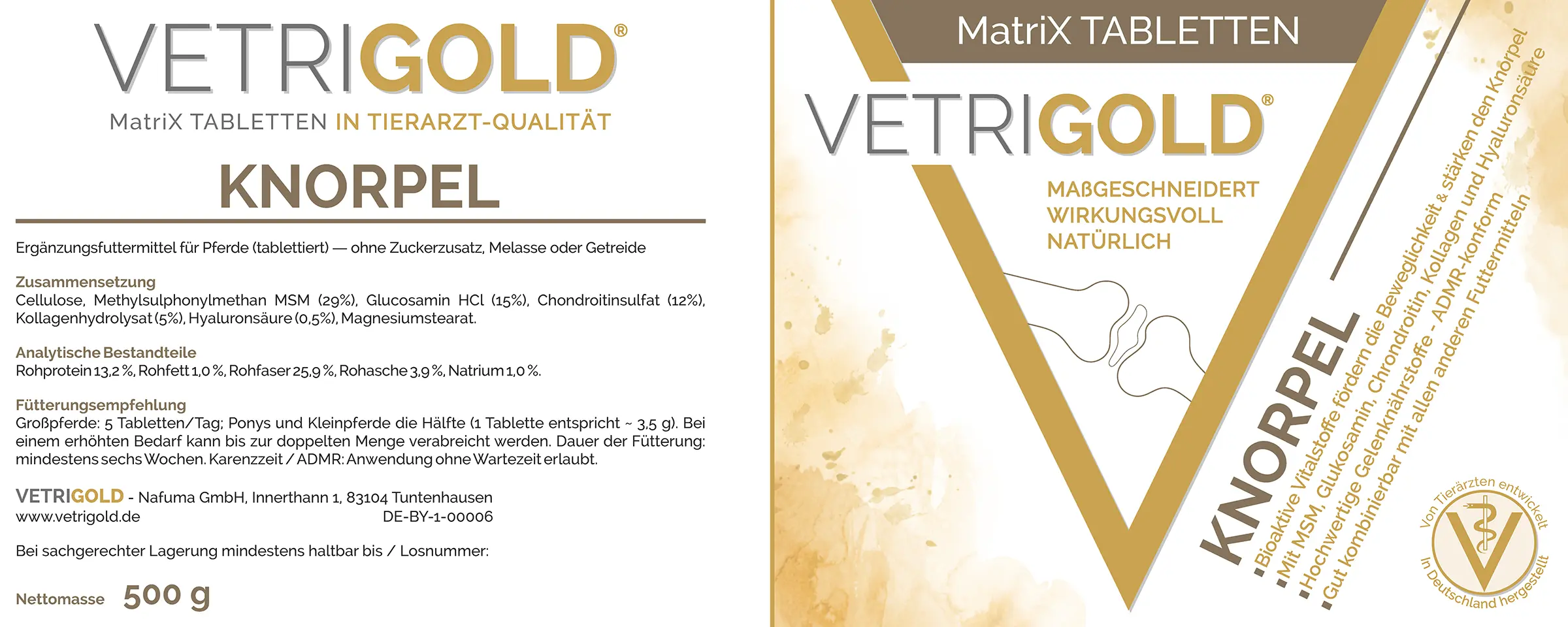 VETRIGOLD® MatriX KNORPEL VETRIGOLD® MatriX KNORPEL