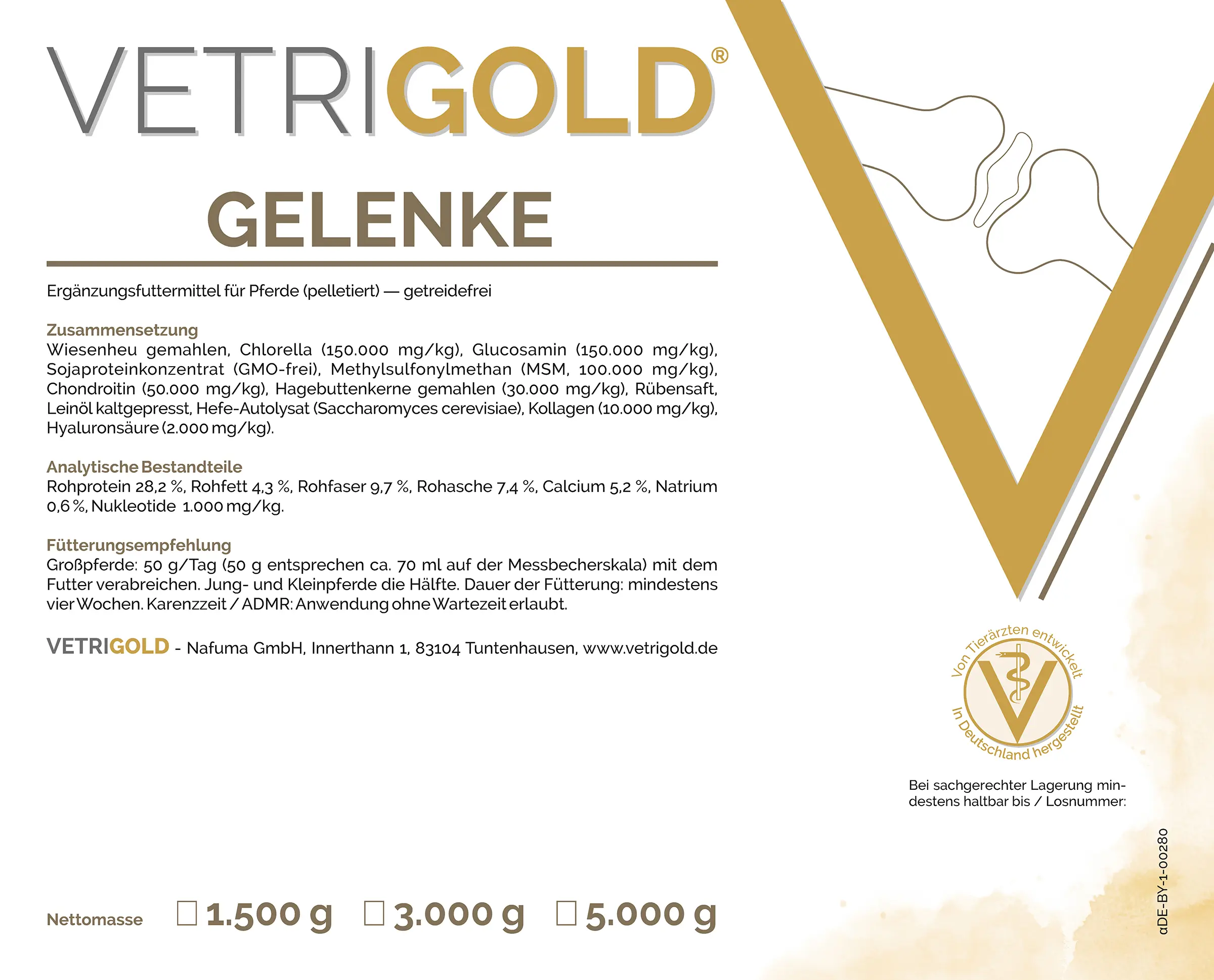 VETRIGOLD® GELENKE VETRIGOLD® GELENKE