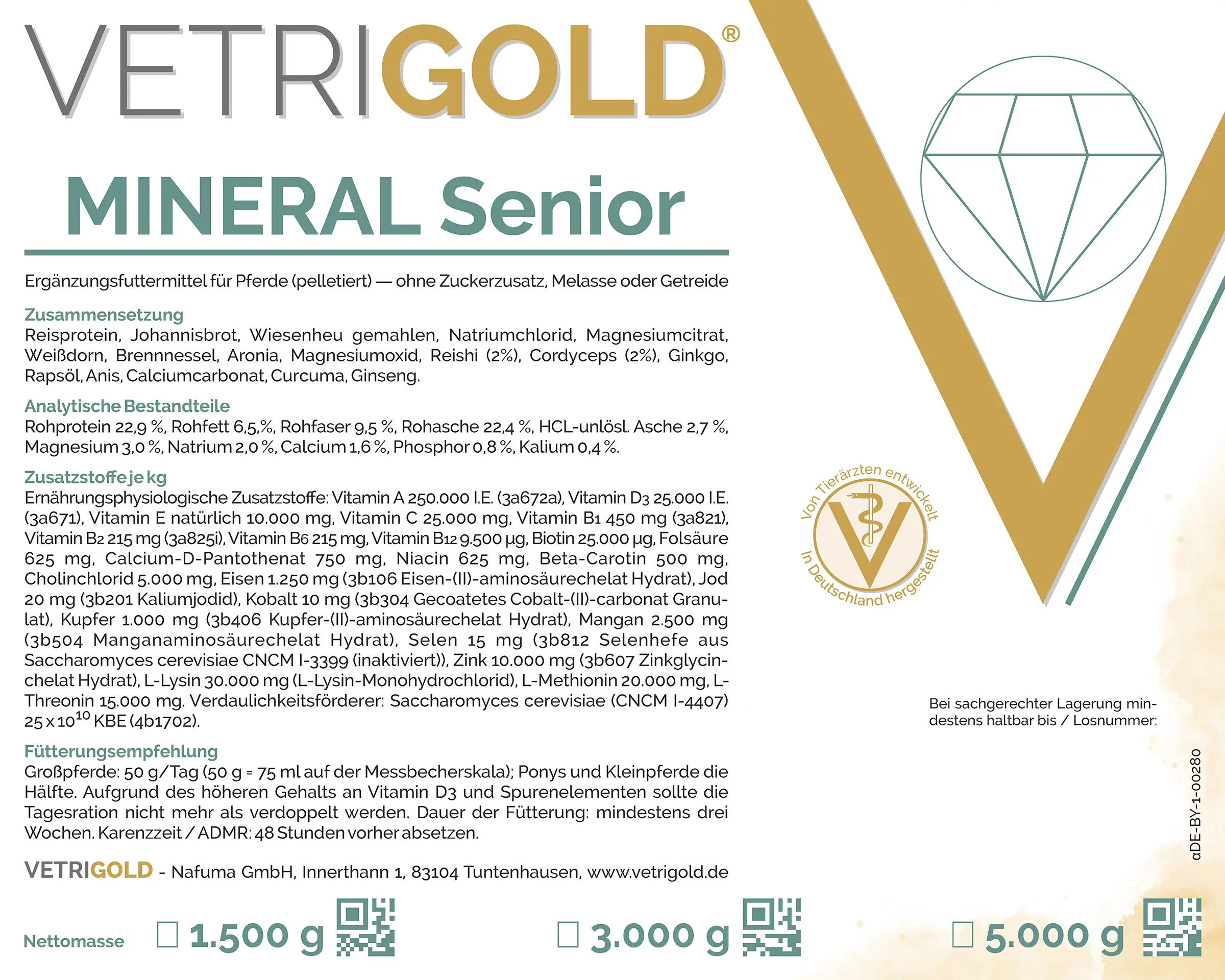 VETRIGOLD® MINERAL Senior