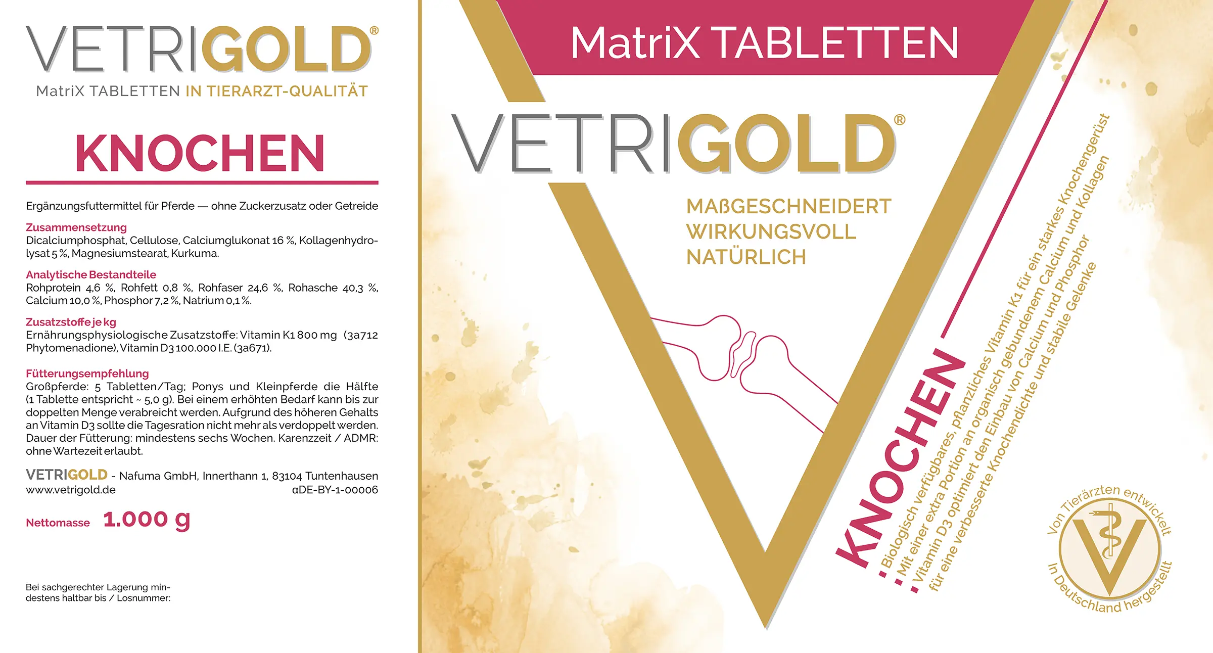 VETRIGOLD® MatriX KNOCHEN VETRIGOLD® MatriX KNOCHEN