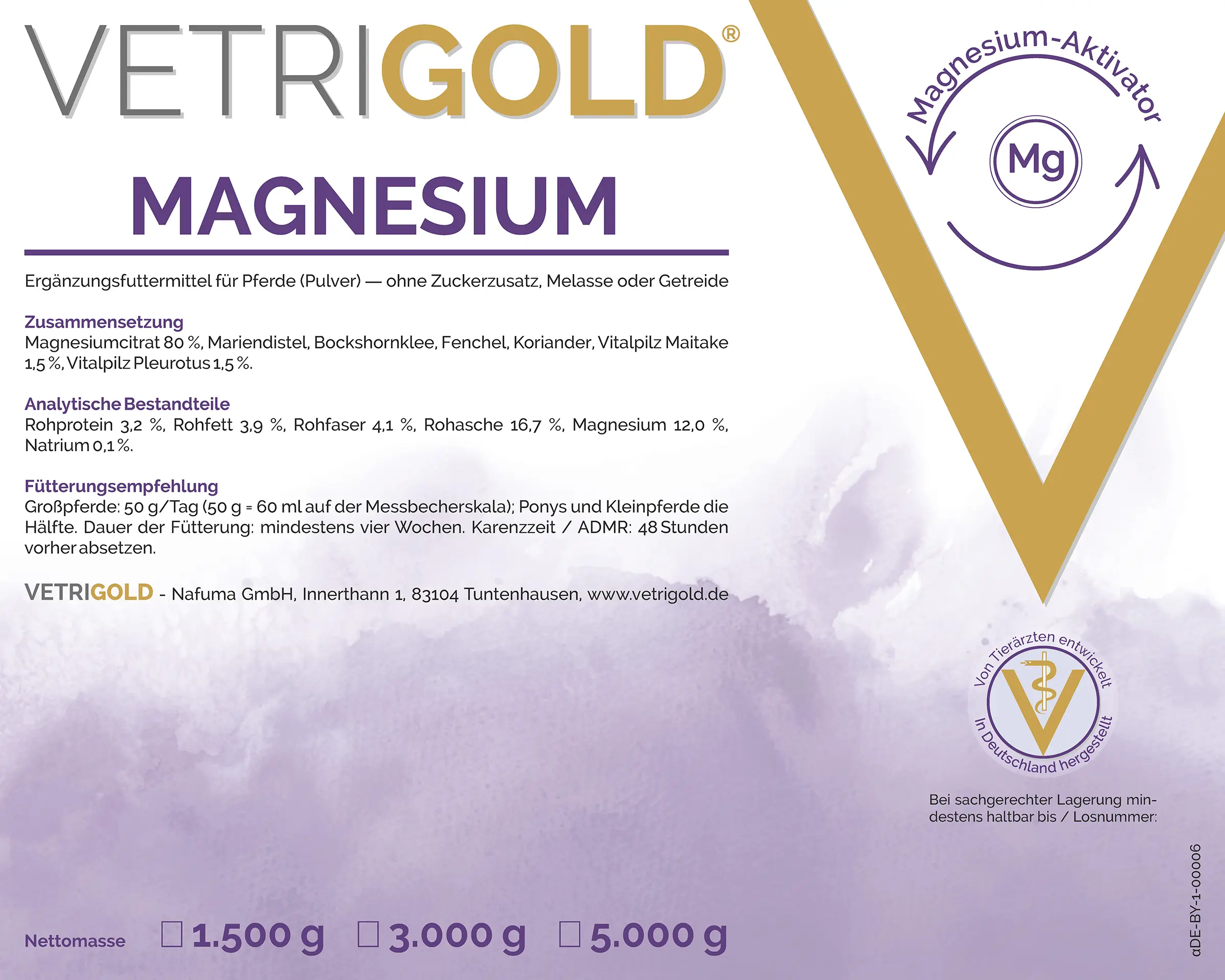 VETRIGOLD® MAGNESIUM