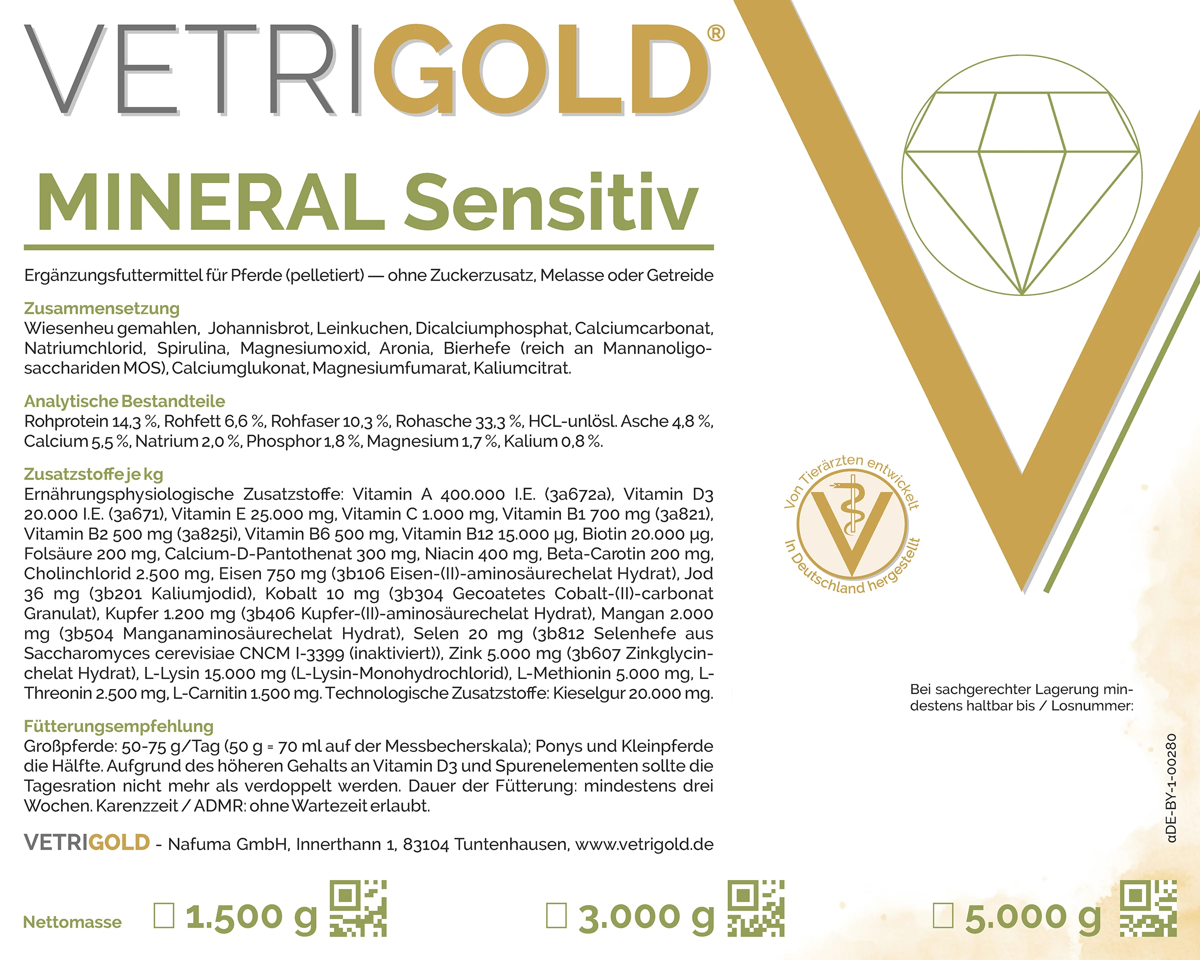 VETRIGOLD® MINERAL Sensitiv
